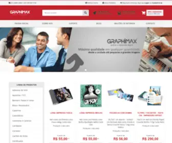 Graphimax.com.br(Gráfica e Impressão Digital) Screenshot