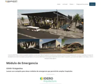 Graphisoft.com.ar(Graphisoft Argentina) Screenshot