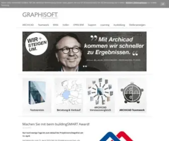 Graphisoft.de(GRAPHISOFT Deutschland GmbH) Screenshot