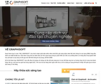 Graphisoft.vn(Graphisoft Vietnam) Screenshot