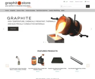 Graphitestore.com(Supplier of graphite) Screenshot
