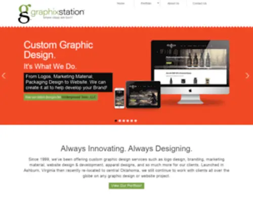Graphixstation.com(Graphic Design) Screenshot