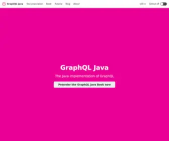 Graphql-Java.com(Hello from GraphQL Java) Screenshot