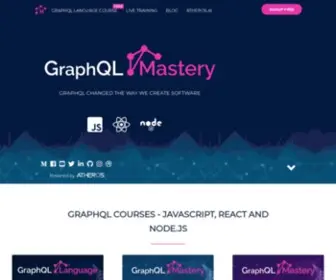 GraphqLmastery.com(GraphQL courses and articles) Screenshot