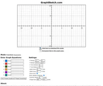 Graphsketch.com(Graphsketch) Screenshot