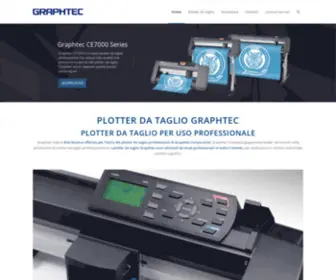 Graphtec-Italia.it(GRAPHTEC ITALIA) Screenshot