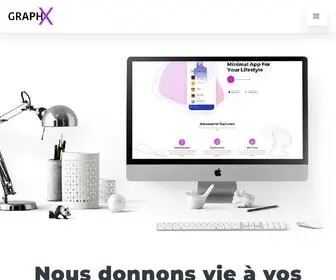 Graphx.fr(Agence Web de Moselle) Screenshot