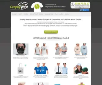 Graphywest.com(Impression Textile) Screenshot