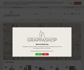 Grappashop.de(Grappa online kaufen) Screenshot