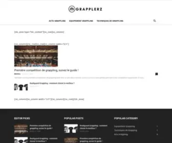 Grapplerz.com(Nginx) Screenshot