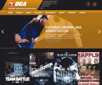 Grapplingontario.com(MMA) Screenshot