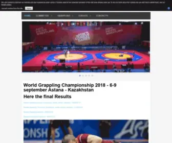 Grappling.world(World Grappling Committee United World Wrestling) Screenshot