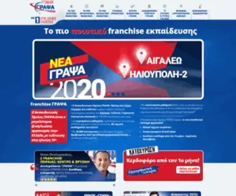 Grapsa-Franchise.gr(Franchise Ξένων Γλωσσών) Screenshot