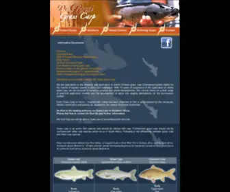 Graskarp.co.za(De Rust Grass Carp) Screenshot