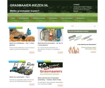 Grasmaaier-Kiezen.nl(De beste gazonmaaier vlg gebruikers) Screenshot