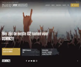 Graspop.com(Graspop Metal Meeting 2022) Screenshot