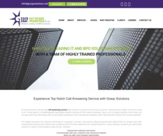 Graspsolutions.net(Grasp Solutions) Screenshot