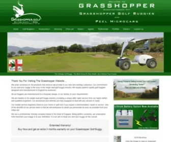Grass-Hopper.co.uk(Grasshopper Golf Buggies) Screenshot