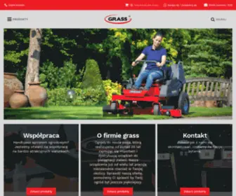 Grass.com.pl(Kosiarki, wertykulatory, glebogryzarki) Screenshot