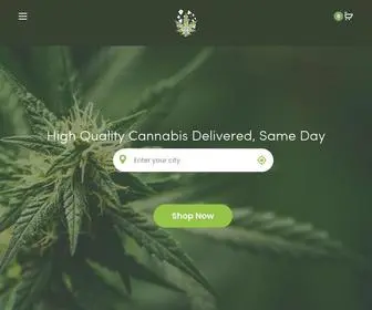 Grassamigos.com(High Quality Cannabis Delivered) Screenshot