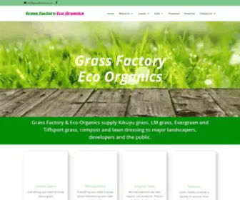Grassfactory.co.za(Kikuyu, LM, Compost & Lawn Dressing) Screenshot