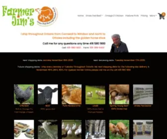 Grassfedbeefontario.com(Our Ontario grass fed beef & pasture pork) Screenshot