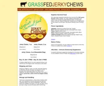 Grassfedjerkychews.com(Grassfedjerkychews) Screenshot