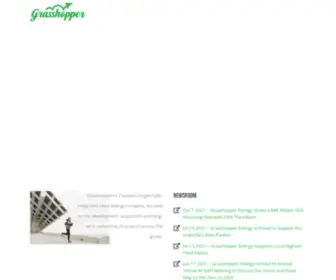 Grasshoppersolar.com(Grasshopper Energy) Screenshot