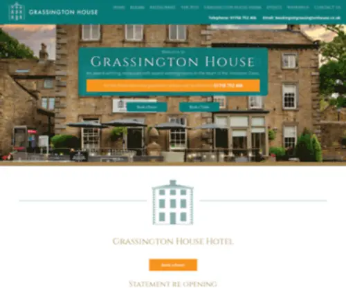 Grassingtonhousehotel.co.uk(Grassington House) Screenshot