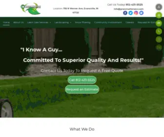 Grassmattersevv.com(Lawn Care & Landscaping) Screenshot