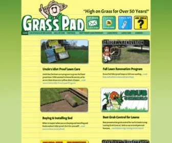 Grasspad.com(Grass Pad) Screenshot