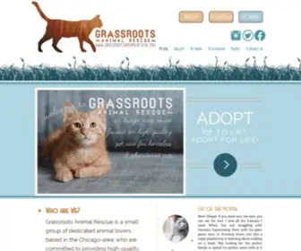 Grassrootsanimalrescue.org(Grassroots Animal Rescue) Screenshot