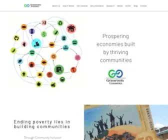 Grassrootseconomics.org(Grassroots Economics) Screenshot