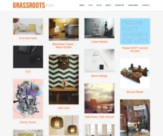 Grassrootsmodern.com(Shelter blog featuring affordable modern home products) Screenshot