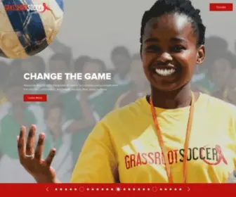 Grassrootsoccer.org(Grassroot Soccer) Screenshot
