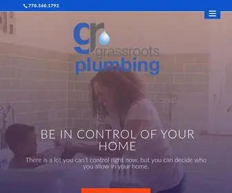 Grassrootsplumbing.com(Plumbing Service Kennesaw GA) Screenshot