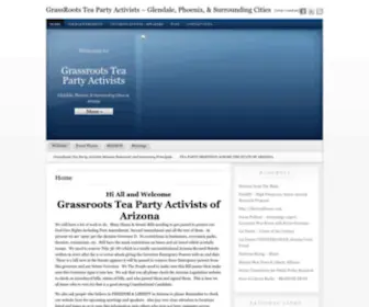 Grassrootsteapartyactivists.com(GrassRoots Tea Party Activists) Screenshot