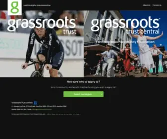 Grassrootstrust.co.nz(Grassroots Trust) Screenshot