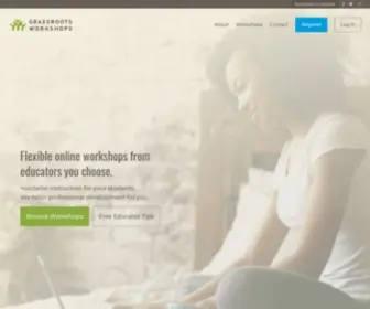 Grassrootsworkshops.com(Grassroots Workshops) Screenshot