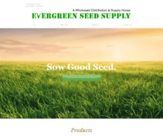 Grassseedsupply.com(Evergreen Seed Supply) Screenshot