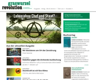 Graswurzel.net(Graswurzelrevolution) Screenshot