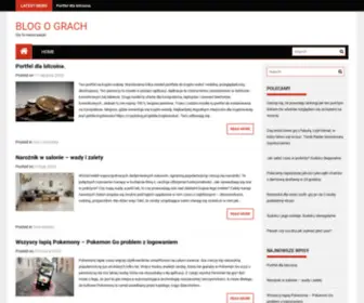 Grasz.info(Blog o grach) Screenshot