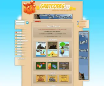 Gratcodes.fr(Jeux de société) Screenshot