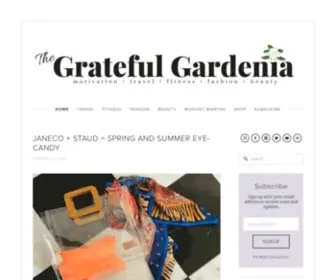 Gratefulgardenia.com(The Grateful Gardenia) Screenshot