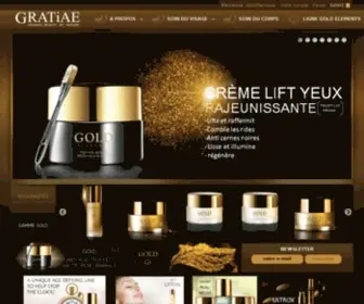 Gratiaegold.fr(Gratiae FRANCE) Screenshot