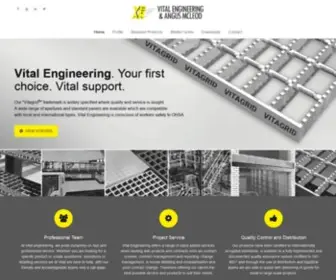 Gratings.co.za(Vital Engineering & Angus McLeod) Screenshot