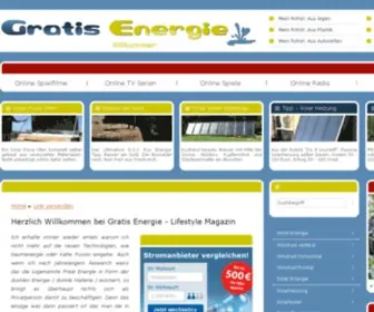 Gratis-Energie.com(♻) Screenshot