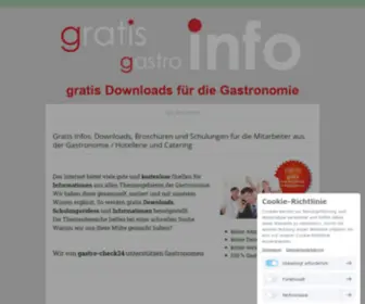 Gratis-Gastro-Info.com(Gratis gastro info) Screenshot