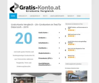 Gratis-Konto.at(Vergleich, Tests & Erfahrungen zu über 20 Konten) Screenshot