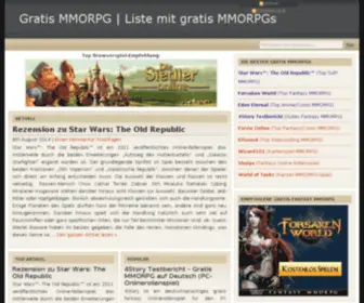 Gratis-MMorpg.info(Gratis MMORPG) Screenshot